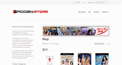 Desktop Screenshot of groobystore.com